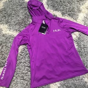 Huk fishing women’s medium hoodie lightweight